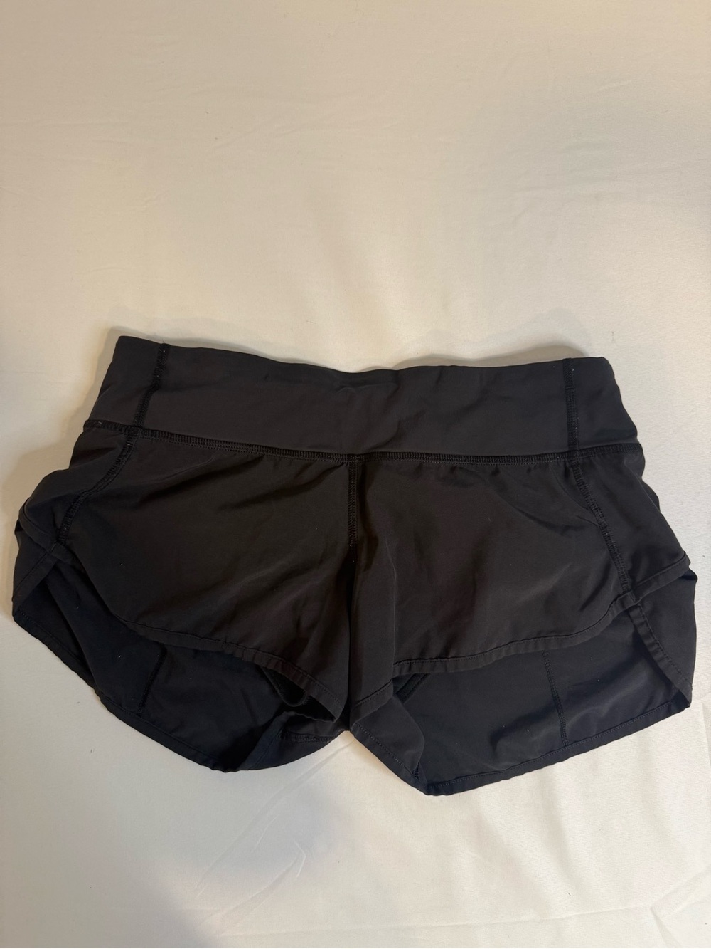 Lululemon Speed Short 2.5" Low Rise Lined Running Shorts Black – Size 4